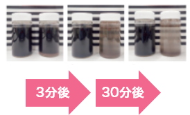 クレイによる汚れ吸着効果